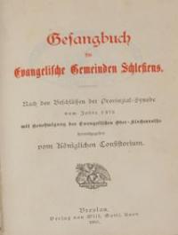 Gesangbuch für Evangelische Gemeinde Schlesiens