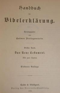 Handbuch derBibelerklarung