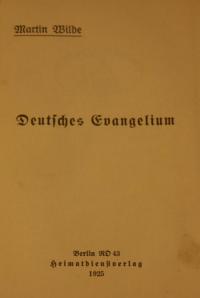 Deutsches Evangelium