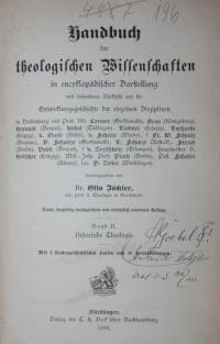 Handbuch der theologischen Wissenschaft Bd. 2