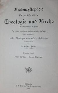 Realencyklopädie für protestantische Theologie und Kirche. Bd. 9
