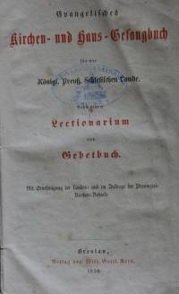 Evangelisches Kirchen- und Haus-Gesangbuch