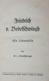Friedrich v. Bodelschwingh