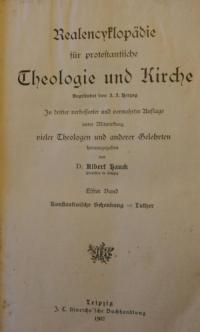 Realencyklopädie für protestantische Theologie und Kirche Bd. 11