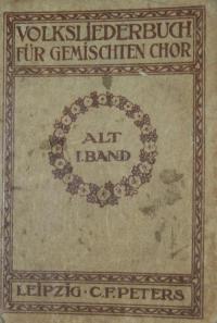 Volksliederbuch für Gemischten Chor