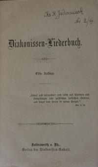 Diakonissen-Liederbuch