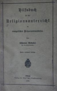 Hilfbuch für den Religionsunterricht