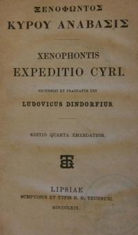 Xenophontis expeditio Cyri.
