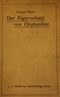 Der Papyrusfund von Elephantine