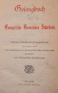 Gesangbuch für Evangelische Gemeinden Schlesiens