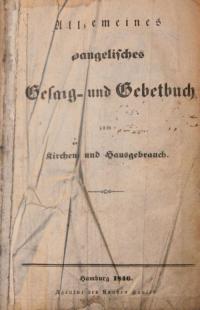 Allgemeines evangelisches Gesang- und Gebethbuch