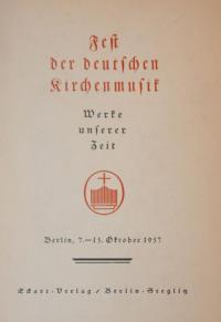 Fest der deutschen Kirchenmusik