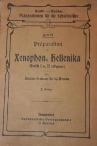 Präparation zu Xenophons Hellenika B. I i II