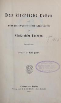 Evangelische Kirchenkunde. Th. 1.