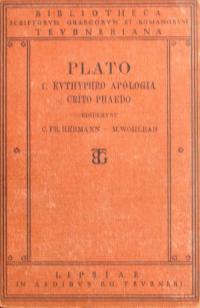 Euthyphro apologia socratis crito phaedo