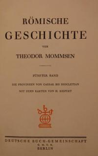 Römische Geschichte Bd. 5