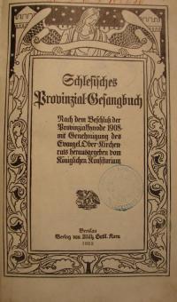 Schlesisches Prowinzial Gesangbuch