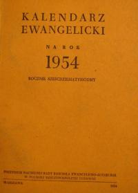 Kalendarz ewangelicki na rok 1954.rocznik 67