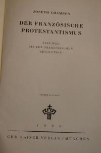 Der Französische Protestantismus