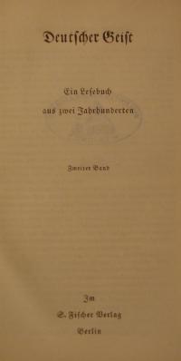 Deutscher Geist Bd. 2