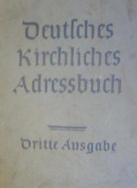 Deutsches Kirchliches Adreßbuch