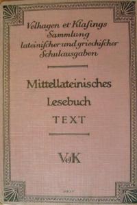 Mittellateinisches Lesebuch. Texte