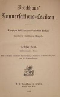 Brockhaus konverations-Lexikon Bd. 6