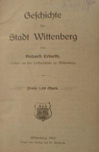 Geschichte der Stadt Wittenberg