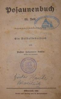 Posaunenbuch T. III
