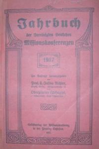 Jahrbuch der Vereingten Deutschen Missionkonferenz
