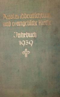 Auslanddeutschtum und evangelische Kirche