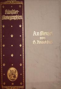 Künstler – Monographien Bd. 7 – A. v. Menzel