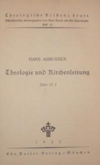 Theologie und Kirchenleitung