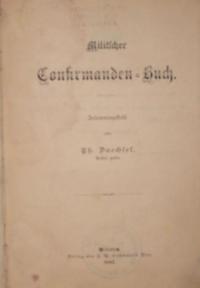 Militscher Confirmanden-Buch