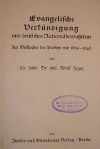 Neue Deutsche Forschungen. Abteilung Religions- und Kirchengeschichte