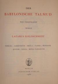 Der Babylonische Talmud Bd. 12