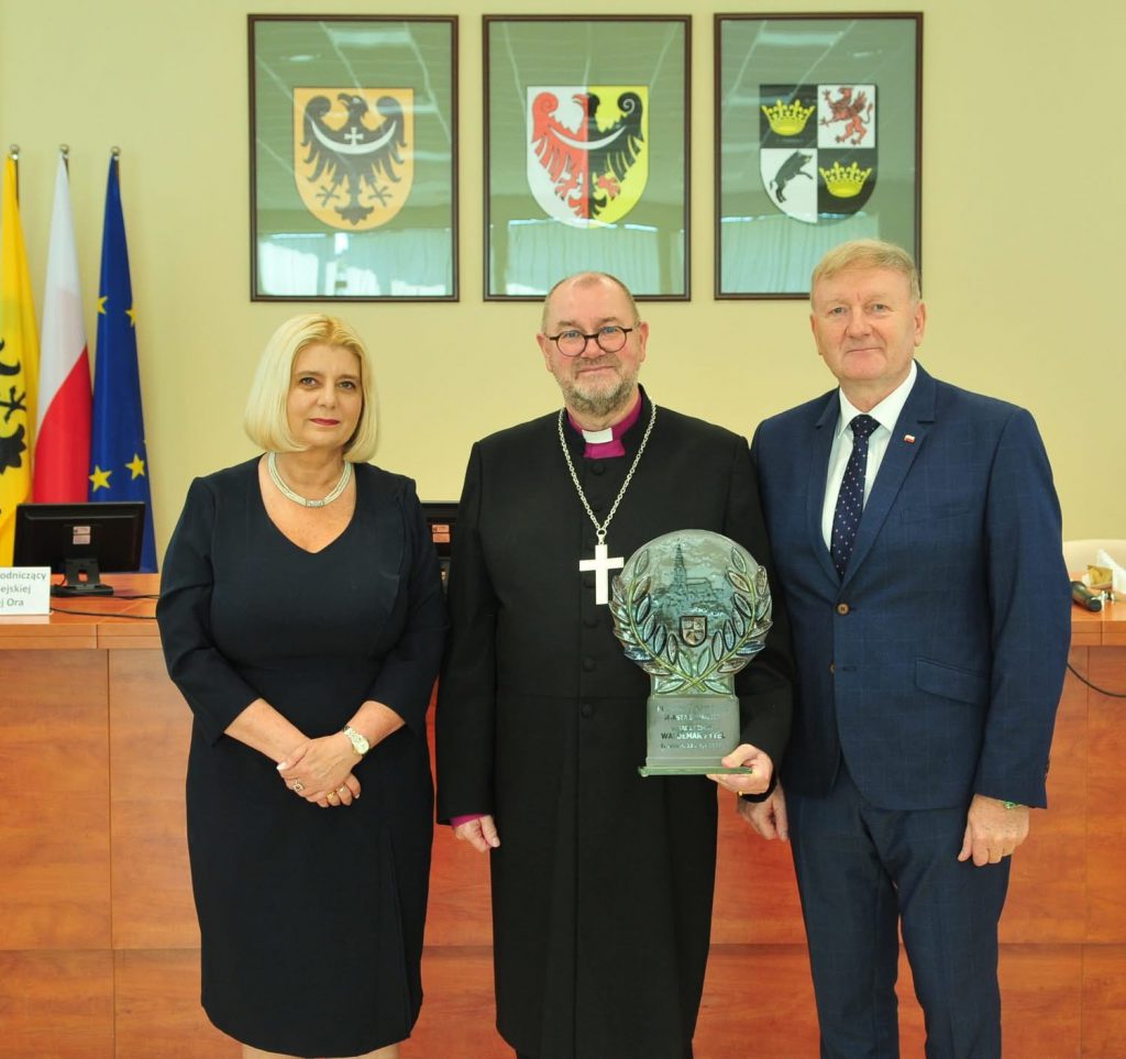 Biskup Pytel honorowym obywatelem Świdnicy